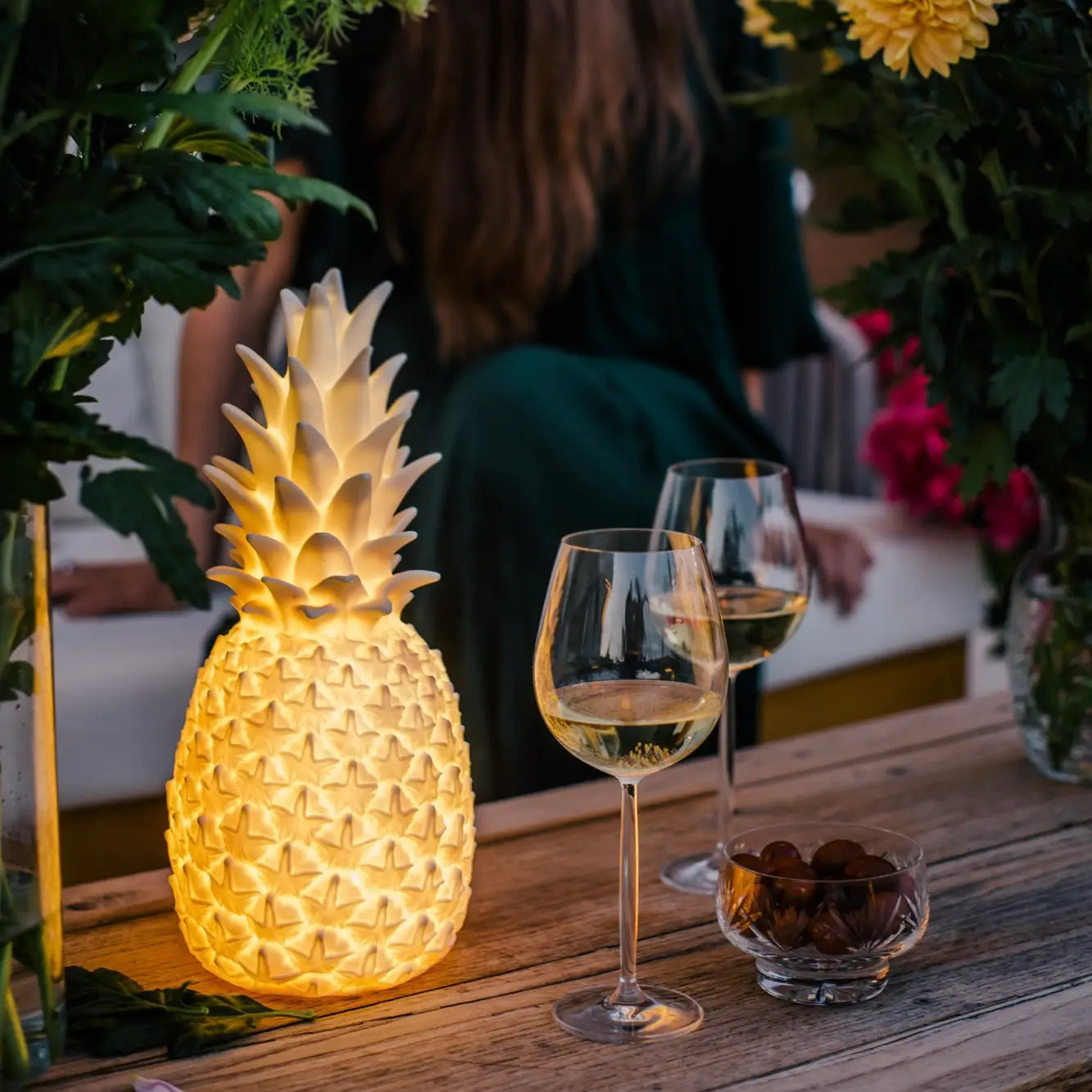 La Lampe Piñacolada - Lampe Rechargeable Intérieure / Extérieure